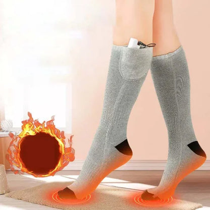 Heated Socks with Adjustable Temperature