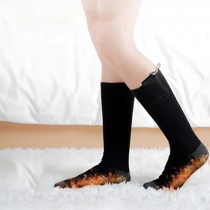 Heated Socks with Adjustable Temperature