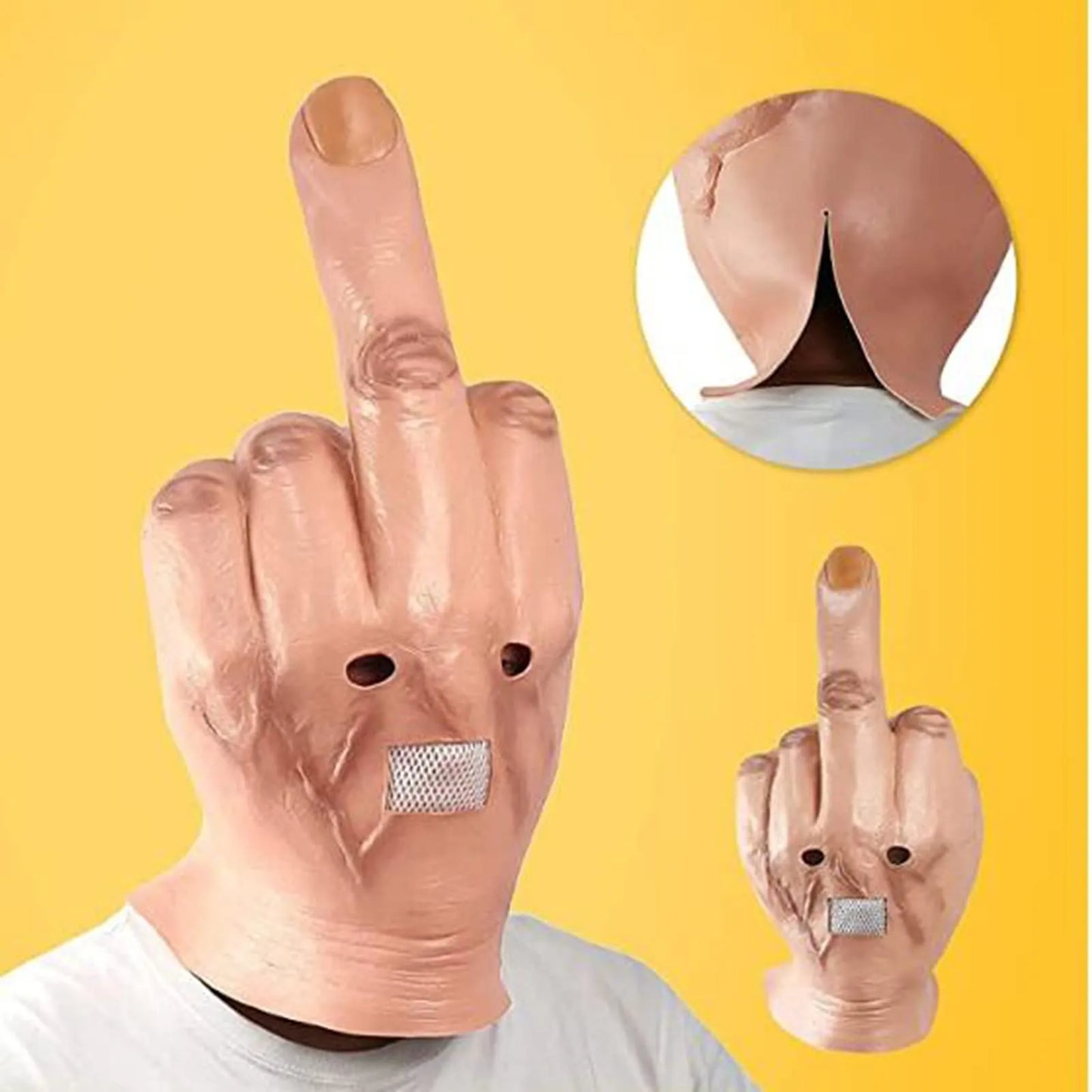 FunFingerGear™ Ultimate Latex Middle Finger Headgear