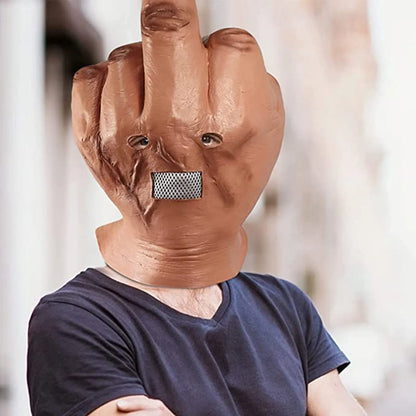 FunFingerGear™ Ultimate Latex Middle Finger Headgear