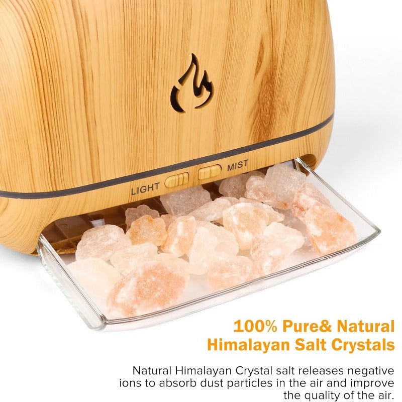 3-in-1 Himalayan Salt Rock Scent Diffuser