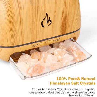 3-in-1 Himalayan Salt Rock Scent Diffuser